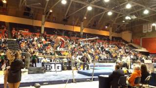 Michelle Amoresano UB  vs. Illinois, Eastern Michigan & UIC 2017