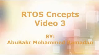 RTOS Concepts 3