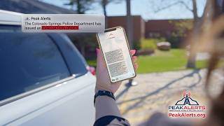 Peak Alerts PSA 2025