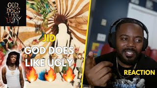JID SNAPPED!! ALBUM OF THE YEAR CANDIDATE?!? | JID - GOD DOES LIKE UGLY | FULL ALBUM REACTION
