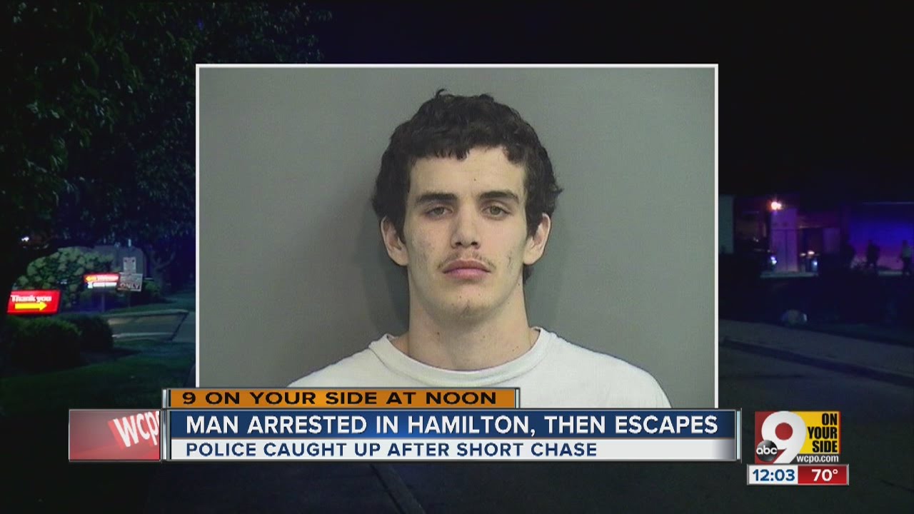 Man arrested in Hamilton, then escapes
