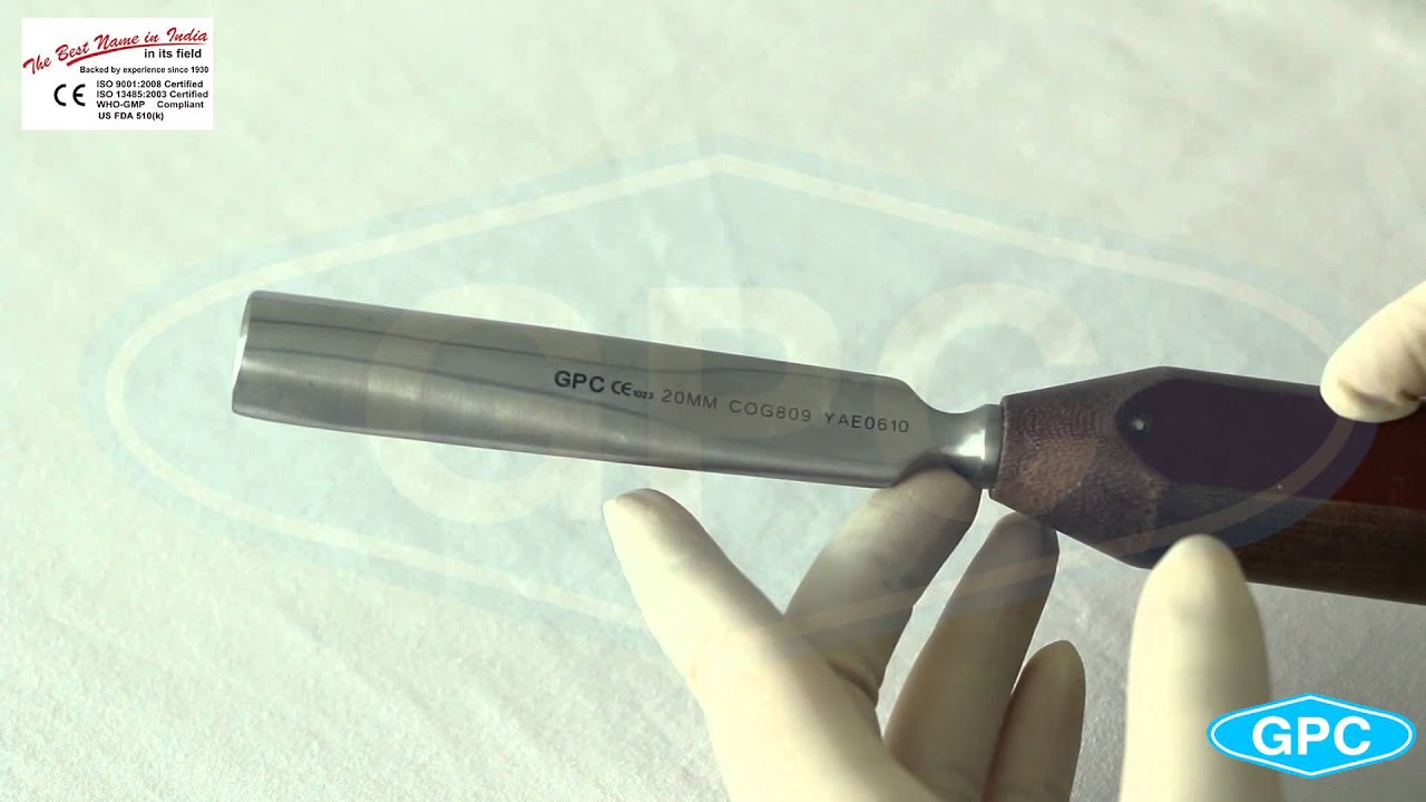 Orthopedic Gouge | Straight & Curved Bone Gouges with Fibre Handle ...