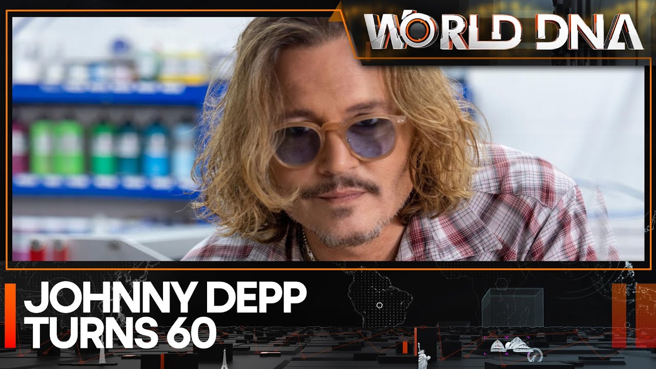 Johnny Depp 'feels happy' as he turns 60