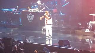 Nas performs It Ain't Hard to Tell at Barclays Center on August 28, 2019