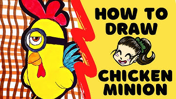HOW TO DRAW - Chicken Minion (Minions: The Rise of Gru)