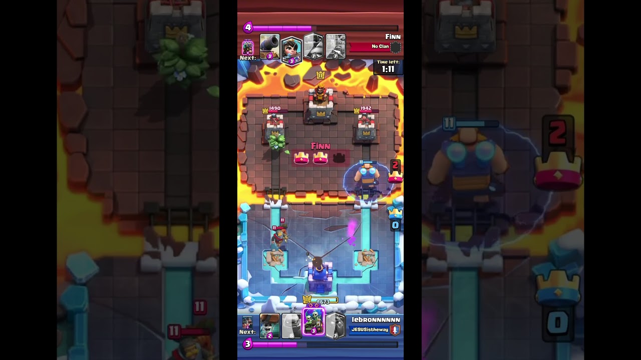 Worst deck In clash #clashroyale #youtubeshorts