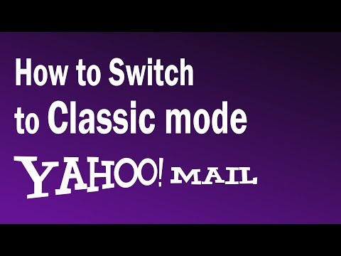 How To Change Yahoo Mail Back To Classic | How To Get Older Version of Yahoomail