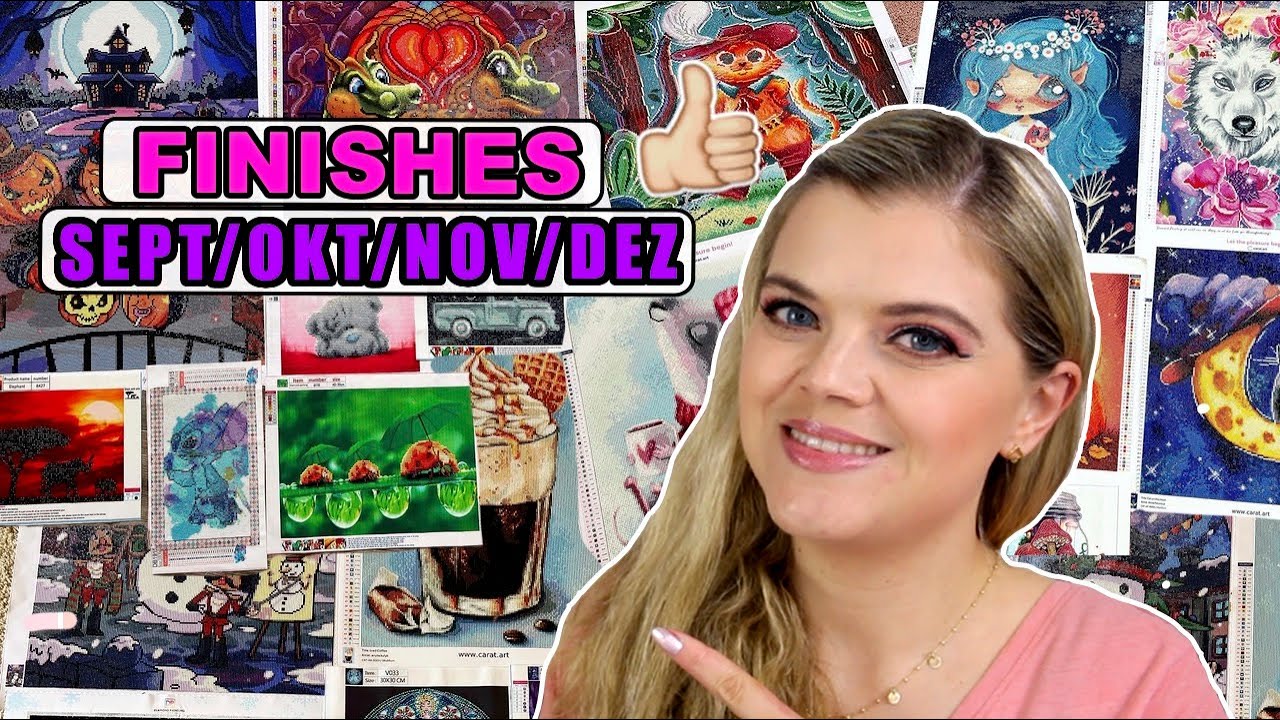 DIAMOND PAINTING FINISHES SEPT/OKT/NOV/DEZ 2023