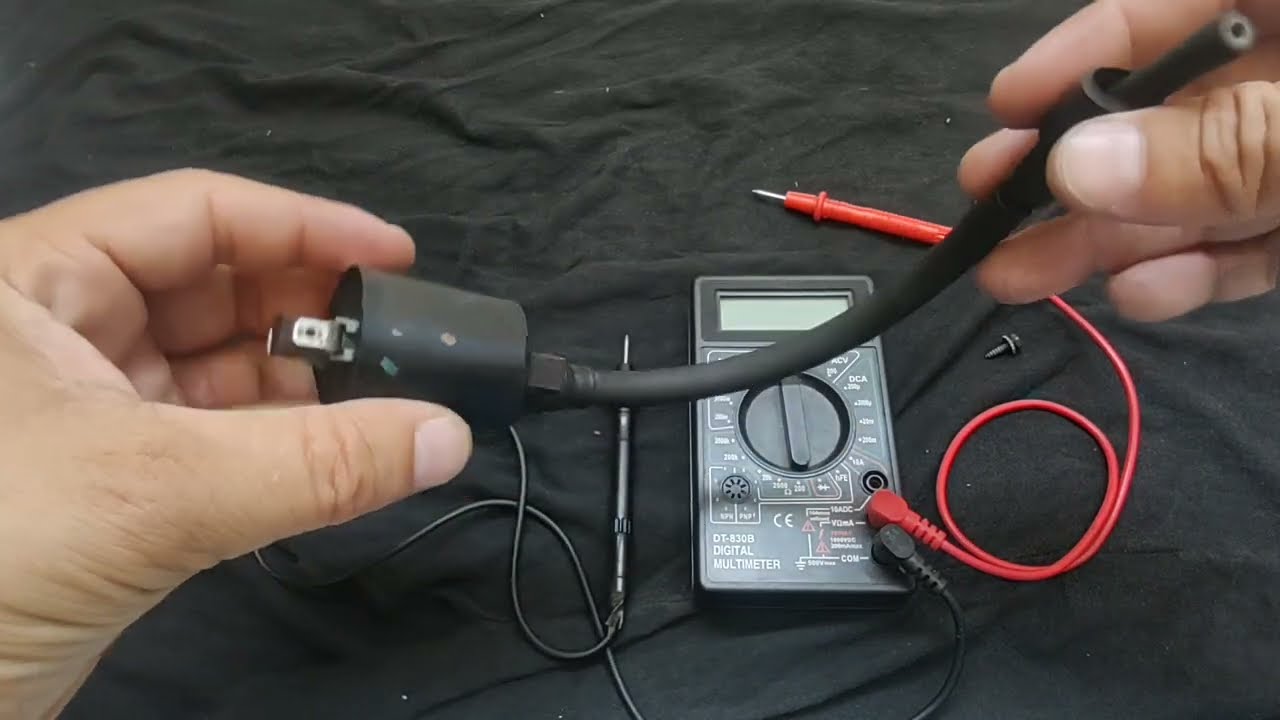 TESTE BOBINA DE IGNIÇÃO MOTO YAMAHA 150