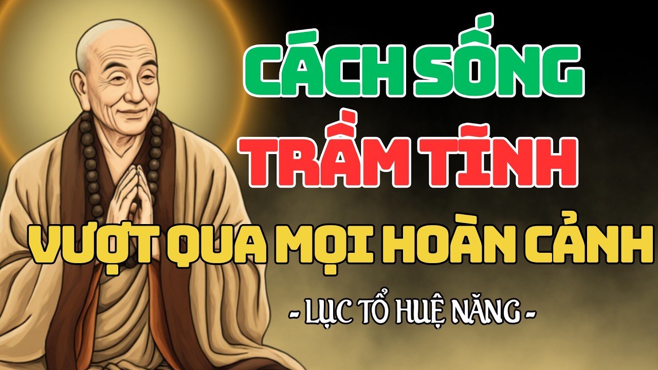 Học cách sống trầm tĩnh vượt qua mọi hoàn cảnh khổ đau - Tâm an đời an | Lục Tổ Huệ Năng