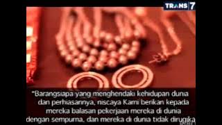 Khazanah Trans 7 - Hakikat Ikhlas (24 Januari 2014)