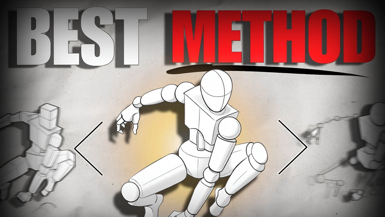 Shape Method Drawing Hack Best Basic Shapes Method to Draw ANY Pose 🔥 | No one will tell you this ...