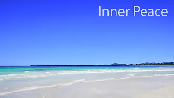 Inner Peace - Sound of Ocean Waves and Native American Flute - Calming Meditation Music