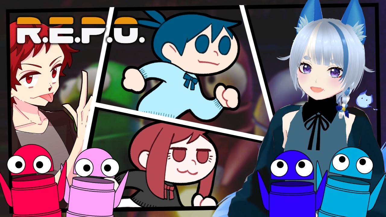 【 R.E.P.O. 】REPO克服ぷろじぇくと！！〖 #ホラゲー  〗