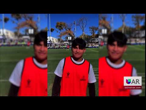 Joven viaja a Portugal para perseguir sueño en el fútbol