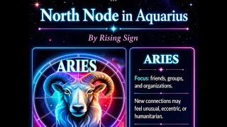 NORTH NODE IN AQUARIUS - EACH SIGN