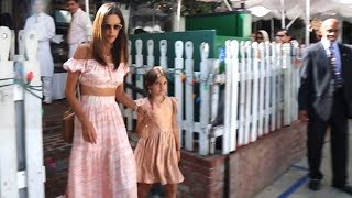 Alessandra Ambrosio Celebrates Her Daughter's Birthday At The Ivy