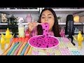 i Tried ASMR.. Eating BOBA SLIME, BOBA JELLY, TIKTOK JELLO MUKBANG 먹방