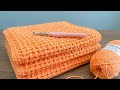 The Easiest and Fastest Crochet Stitch Pattern for Beginners