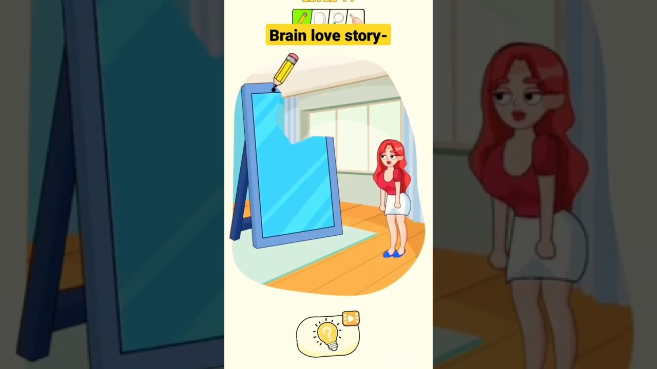 brain love story- tricky brain puzzle walkthrough gameplay (Android/iOS) 😍!! 