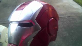Iron Man 2 Mark 5 Helmet Final Paint and New War Machine