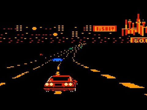 Rad Racer (NES) Playthrough