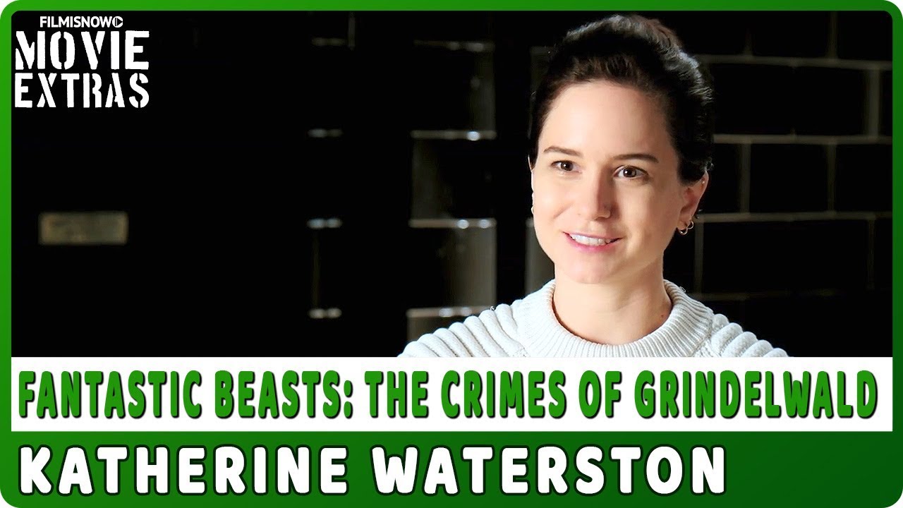 FANTASTIC BEASTS: THE CRIMES OF GRINDELWALD | On-set Interview with Katherine Waterston