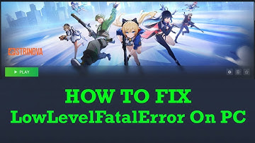 How To Fix LowLevelFatalError In Strinova | How To Fix Strinova Fatal Error on PC