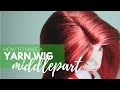 How to Make a Doll Wig | Basic Middlepart | Mozekyto #2