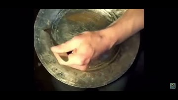 Fork on a plate for 1 hour