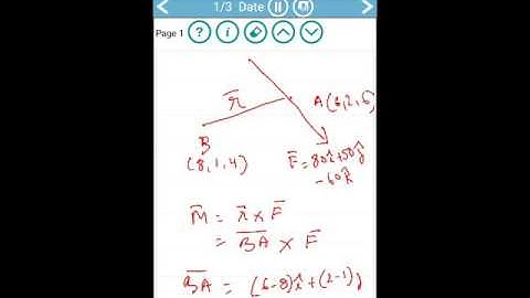 Moment of Force - Engineering Mechanics - Q3B of 2015 May Mumbai University Semester1