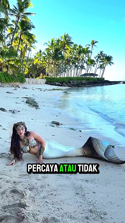 Revealed..! How to Summon a Mermaid. #shorts #shorts #putriduyung #mermaid
