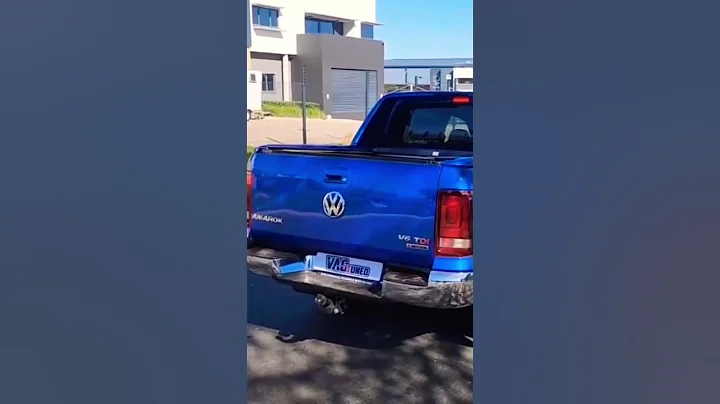 VW Amarok 3.0TDi epic exhaust sound #downpipe