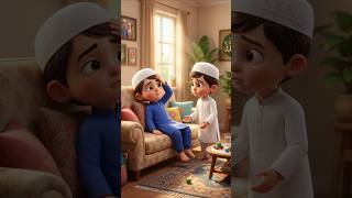 Full 😂 Hamza's Fake Fever! 🤣 | Funny Islamic Kids Cartoon #Shorts Update