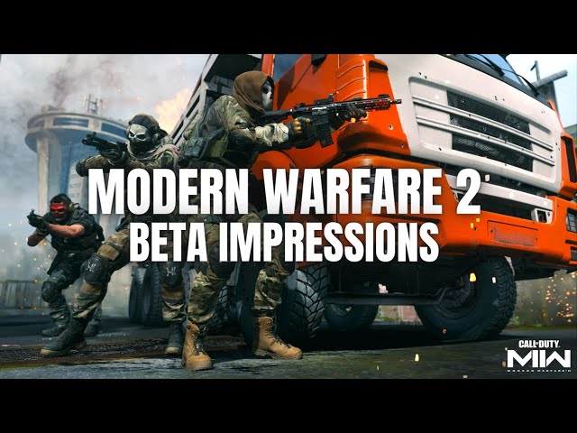 Call of Duty Modern Warfare II Beta Impressions - Soap & Glory - Finger Guns