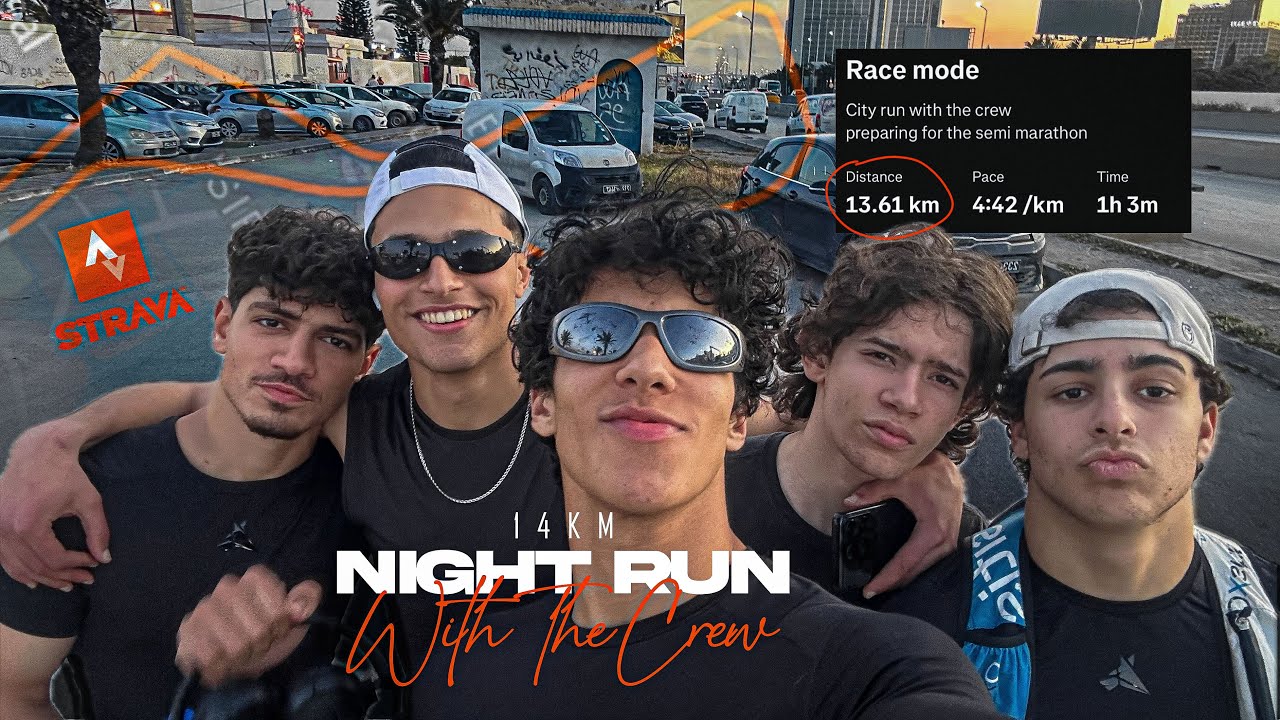 V13 - جرينا 14 كيلومتر في الليل (Hybrid Athletes)