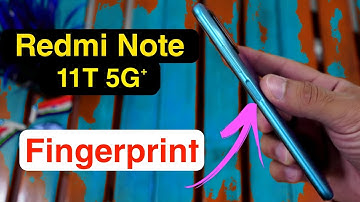 Redmi Note 11T 5G Fingerprint Lock | How to Set Fingerprint Lock on Redmi Note 11T