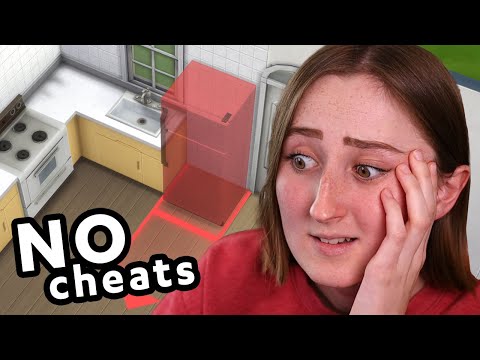 building in the sims with NO CHEATS