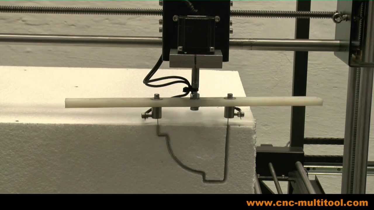 HW2000S - Plunge cutter, shapeable wire cutting - YouTube