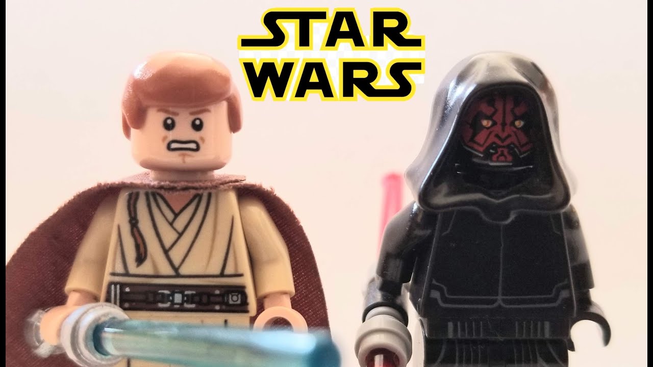 Lego Star Wars Obi Wan Vs Darth Maul