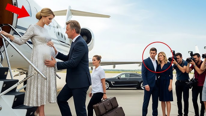 After a night with his mistress — Pregnant wife left divorce papers, boarded jet with billionaire - YouTube