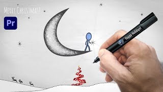 Merry Christmas - Happy New Year Greeting! - Premiere Pro  template project