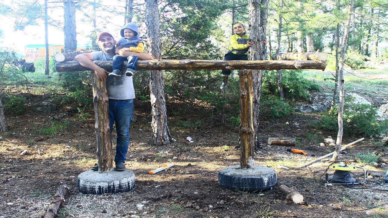 Ağaç Ev Yapımı Bölüm 1 Build A Tree House Part 1 Kırsalda Yaşam