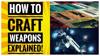 How to weapon crafting Destiny 2 | Weapon crafting explained!