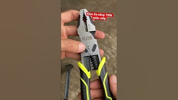 Kềm cắt sắt CRV, kìm đa năng cắt thép