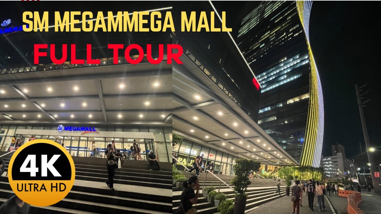 SM Megamall in Manila Philippine🇵🇭 .The Biggest Shopping Mall in Manila ...