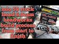 mio 59stockhead or 59 all stock headworks build process mga dapat gawin sa head ng mio pag nag karga