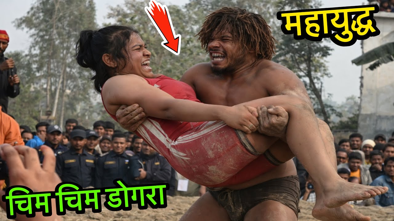 चिम चिम डोगरा आदिवासी से पंगा लेकर गलती कर दिया | chim chim dogra ki new kushti dangal | dangal 