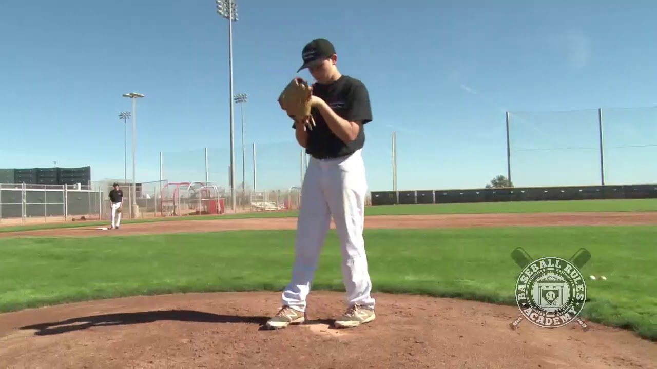 From The Windup How A Pitcher Can Legally Step Off The Rubber Baseball Rules Academy