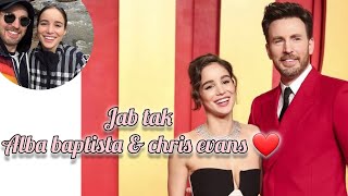 Chris evens &amp; alba baptista edit❤️ || [On jab tak hindi song] romantic fmv 